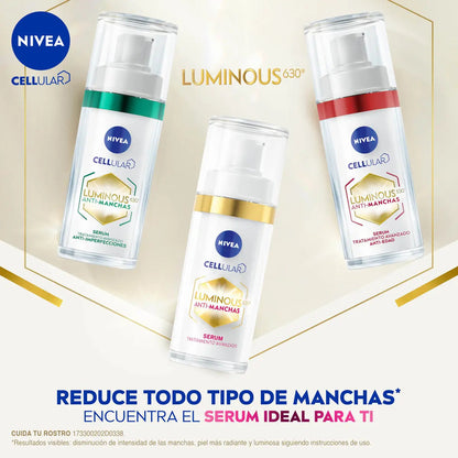 Pack 2 Nivea Luminous630 Sérum Facial Antimanchas