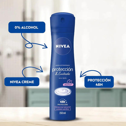 Nivea Protección Y Cuidado Desodorante 150 ml