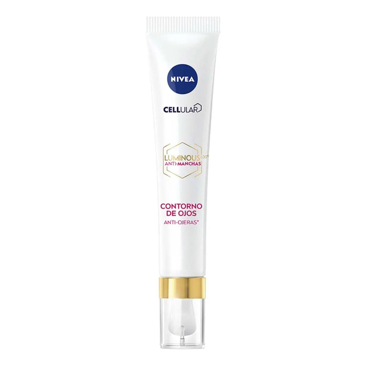 Rutina Nivea Facial Luminous Serum +fluido +contorno De Ojos