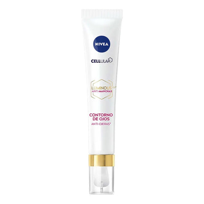 Rutina Nivea Facial Luminous Serum +fluido +contorno De Ojos