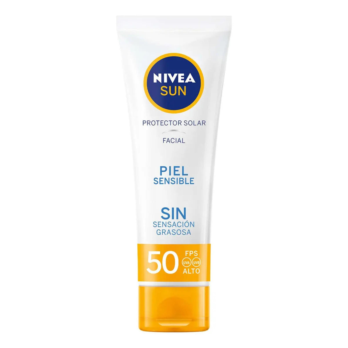 Pack 2 Nivea Sun UV Sensitive Facial FPS 50 50 ml
