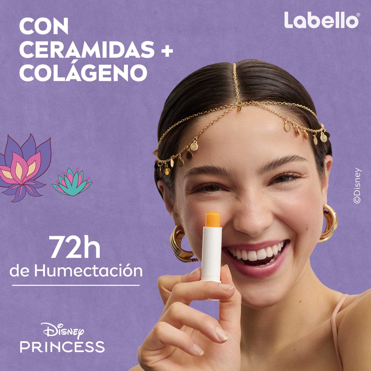 Labello Mango Shine Jasmine Edicion Limitada Princesas Disney 4,8GR