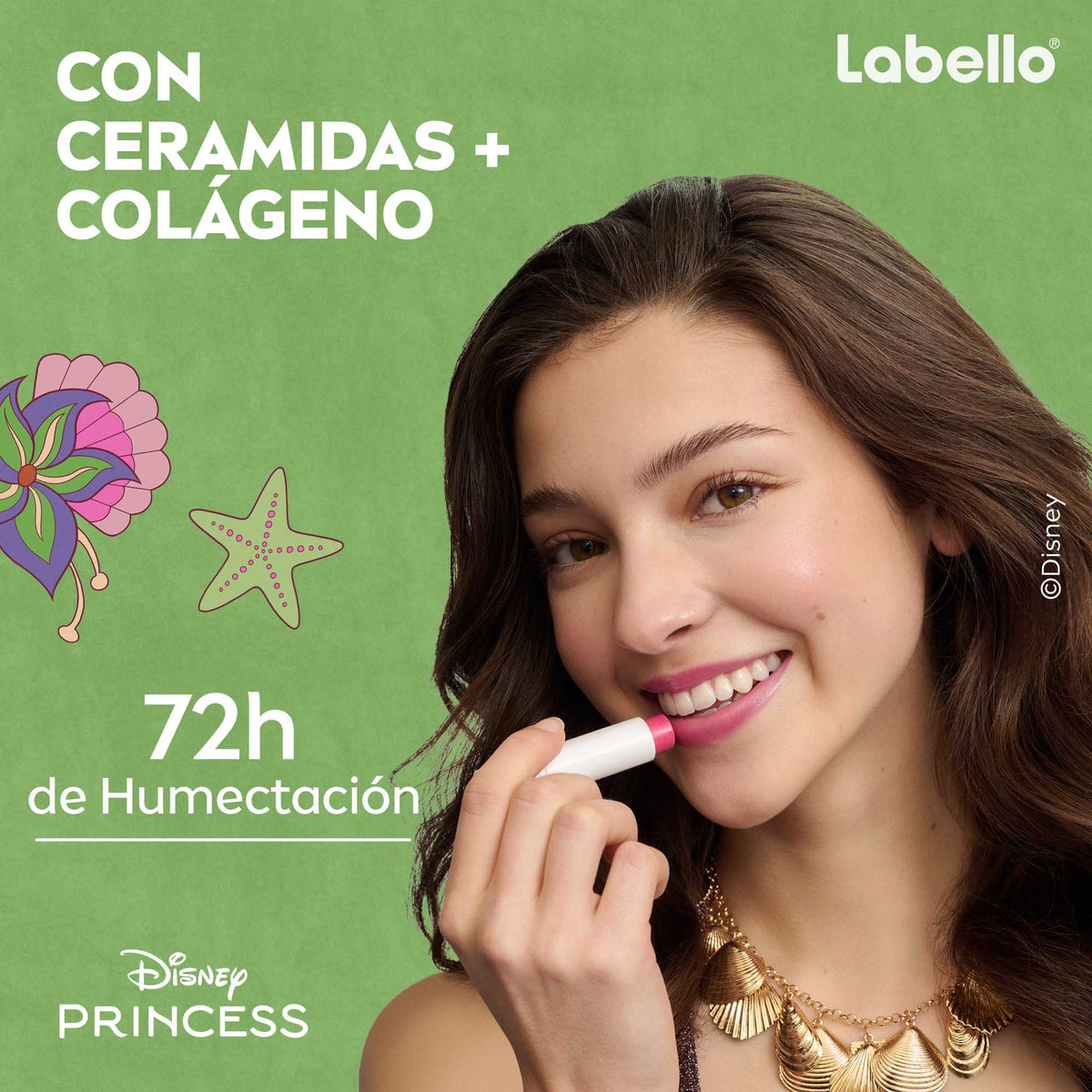 Bálsamo Labial Labello Sandía Shine Ariel 4,8 g