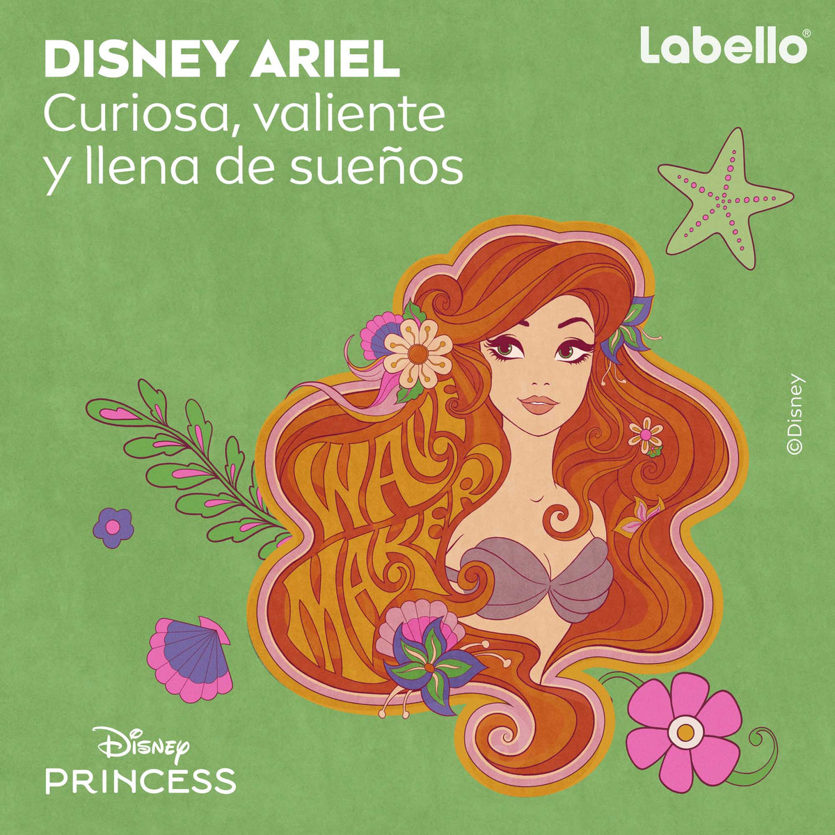 Bálsamo Labial Labello Sandía Shine Ariel 4,8 g