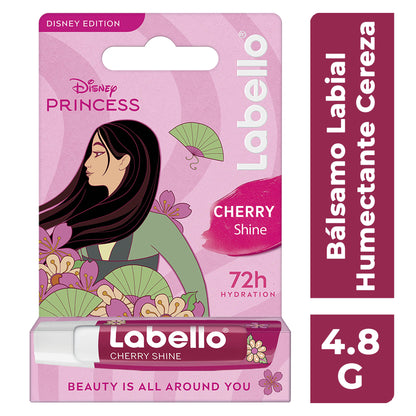 Labello Cherry Shine Mulan Edicion Limitada Princesas Disney 4,8GR