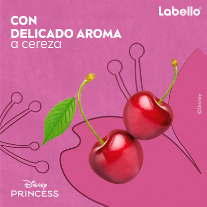 Labello Cherry Shine Mulan Edicion Limitada Princesas Disney 4,8GR