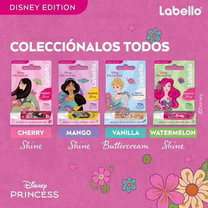 Labello Cherry Shine Mulan Edicion Limitada Princesas Disney 4,8GR
