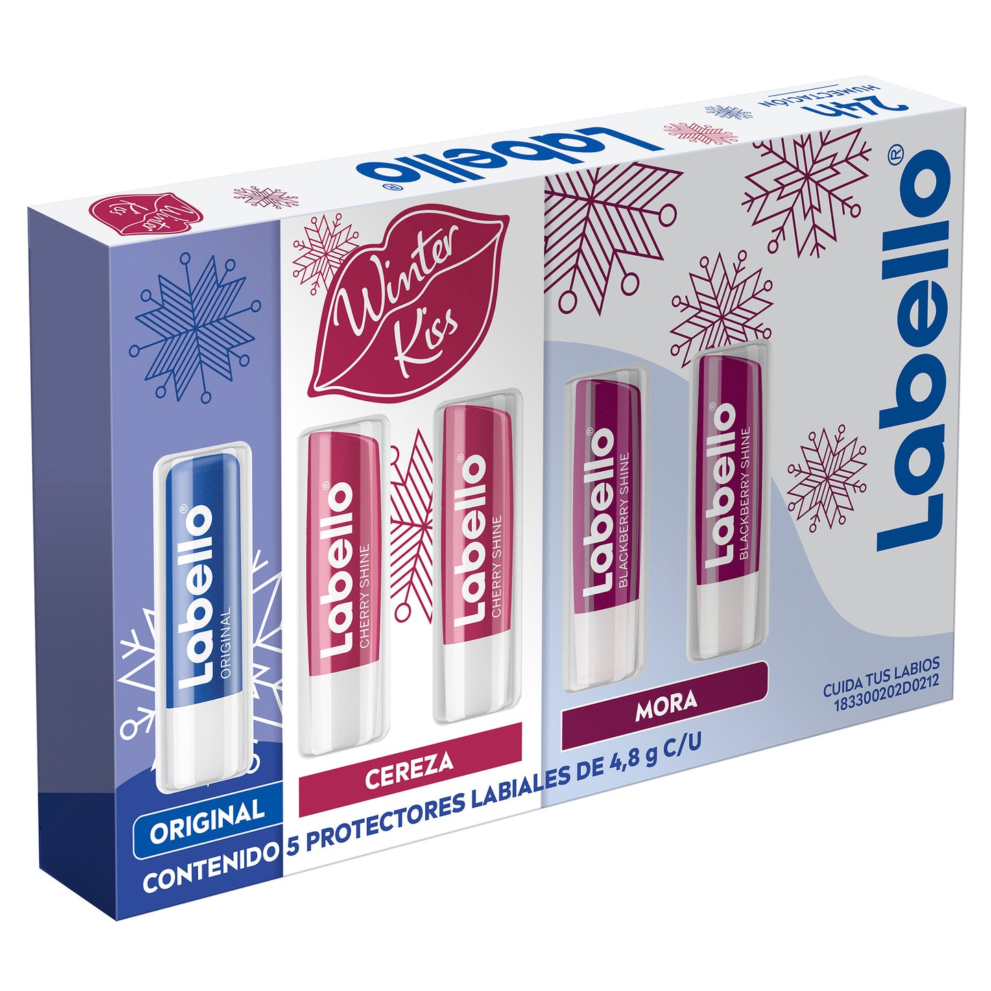 5 Pack Labello Bálsamo Labial