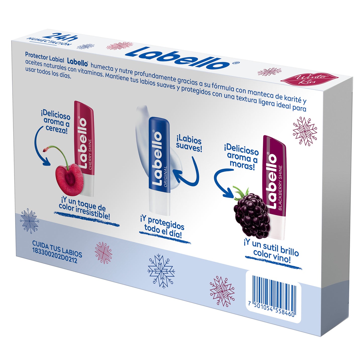 5 Pack Labello Bálsamo Labial